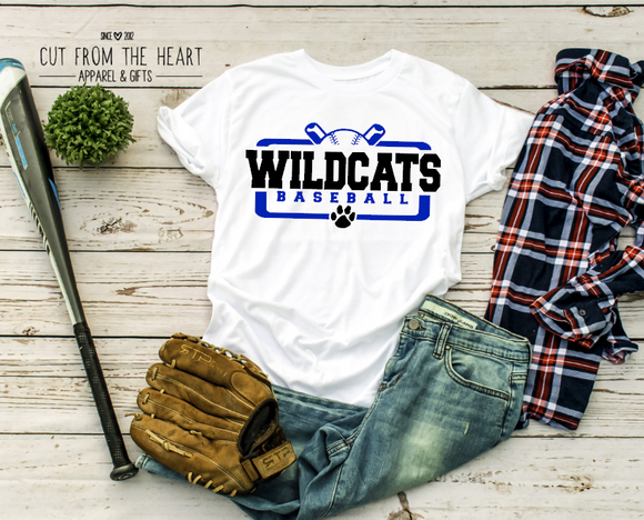 Wildcats Baseball Graphic