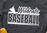 Lake Norman Baseball - You Choose The Shirt Style - Shirt Color Is Gray
