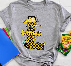 Landis Elementary School PTA - You Choose The Shirt Style - Shirt Color Is Gray