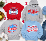 Little Raiders Softball - You Choose the Shirt Style