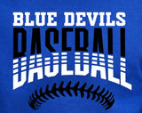 Mooresville Blue Devils Baseball - You Choose the Shirt Style