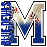 Mooresville Baseball Design - You Choose the Shirt Style