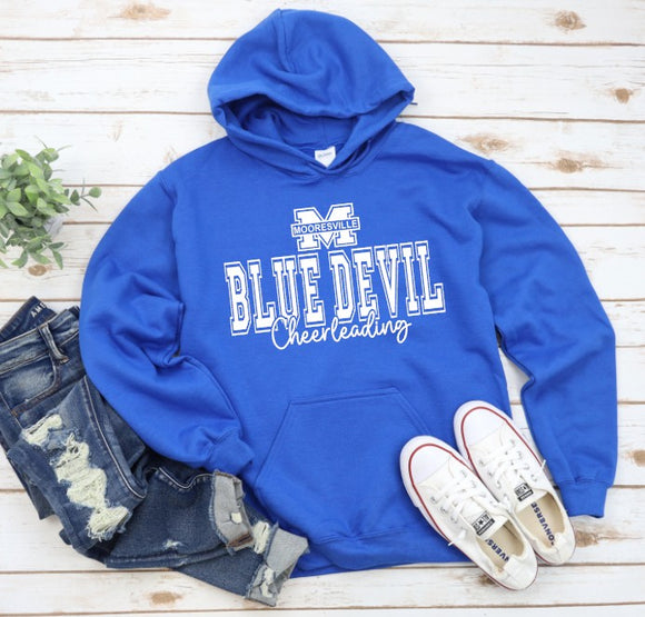Mooresville Blue Devils Cheer  - You Choose The Shirt Style