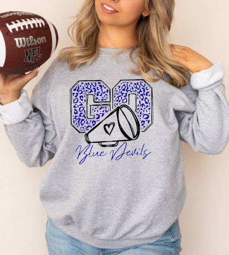 Mooresville Blue Devils Cheer  - You Choose The Shirt Style