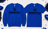 Mooresville Intermediate Bobcats - You Choose the Shirt Style - Shirt Color is Royal Blue