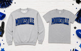 Mooresville Intermediate Bobcats - You Choose the Shirt Style - Shirt Color is Gray