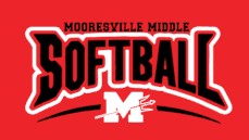Mooresville Middle Softball - You Choose The Shirt Style - Red