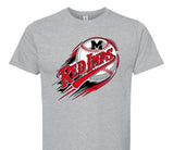 Mooresville Middle Baseball - You Choose The Shirt Style - Shirt Color Gray