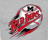 Mooresville Middle Baseball - You Choose The Shirt Style - Shirt Color Gray