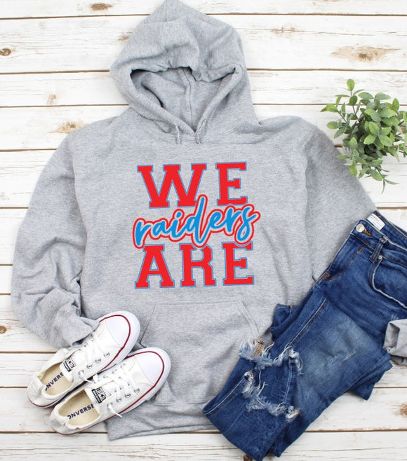 North Iredell Raiders - You Choose The Shirt Style - Gray