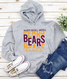 North Iredell Middle  - You Choose The Shirt Style - Gray