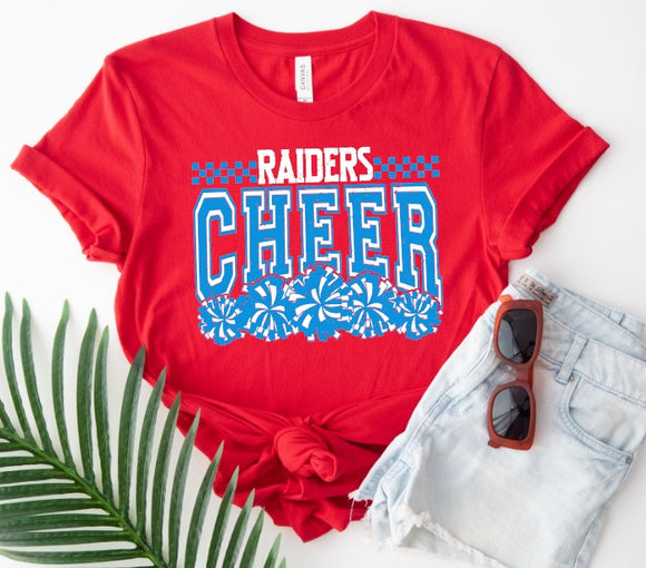 North Iredell Raiders - You Choose The Shirt Style - Red