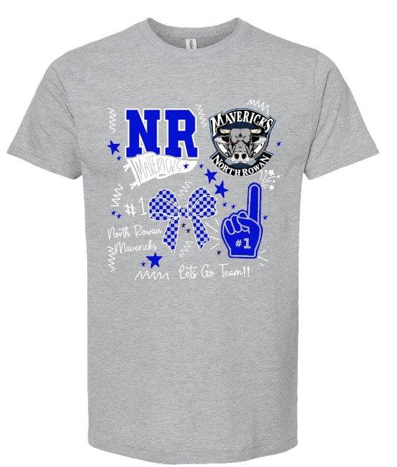 North Rowan Middle Cheer - You Choose The Shirt Style