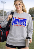 Patriots Softball - You Choose the Shirt Style - Shirt Color Is Gray