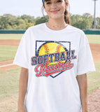 Patriots Softball - You Choose the Shirt Style - Shirt Color Is White