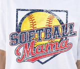 Patriots Softball - You Choose the Shirt Style - Shirt Color Is White