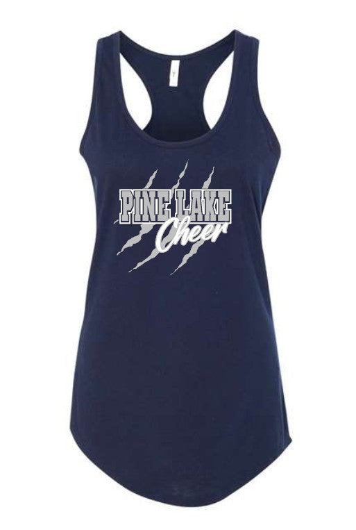 Pine Lake 2025-2026 Varsity Team Mandatory Spirit Wear - Tank Top - Navy