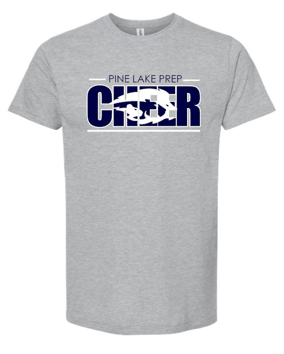 Pine Lake 2025-2026 Varsity Team Mandatory Spirit Wear - Gray Short Sleeve