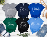 Back To School Special - Mascot Puff Prints