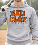 Red Clay - You Choose The Shirt Style -  Shirt Color Gray