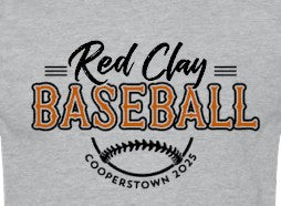 Red Clay - Cooperstown 2025 - Gray Short Sleeve