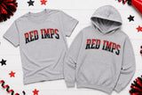 Mooresville Red Imps - You Choose The Shirt Style - Shirt Color is Gray