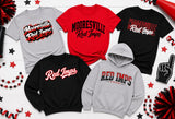 Mooresville Red Imps - You Choose The Shirt Style - Shirt Color is Gray