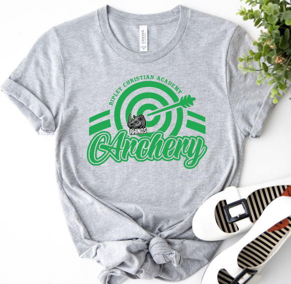 Ripley Rhinos Christian - You Choose The Shirt Style - Shirt Color is Gray