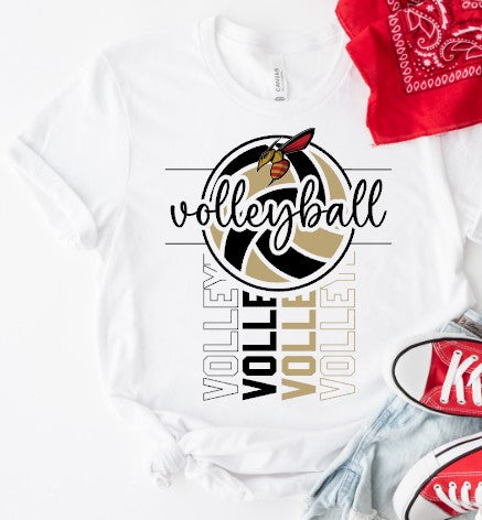 Salisbury Volleyball  - You Choose The Shirt Style - White