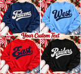 Custom Team Name Swearshirt (Include Names In Order Notes) - Christmas 2026