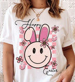 Happy Easter - You Choose the Shirt Style - Cream Color Shirt