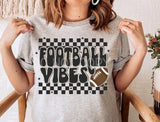 Football Vibes - You Choose the Shirt Style - Sand Color Shirt