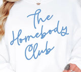 Homebody Club - Valentine Special - Print Is Blue