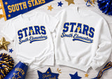 South Elementary Stars - You Choose The Shirt Style - Shirt Color is White