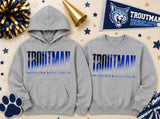 Troutman Middle School - You Choose The Shirt Style - Shirt Color is Gray