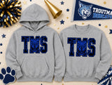 Troutman Middle School - You Choose The Shirt Style - Shirt Color is Gray