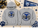 Troutman Middle School - You Choose The Shirt Style - Shirt Color is Gray