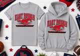 East Rowan High School - You Choose The Shirt Style - Shirt Color is Gray