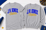 J.H Knox Middle School - You Choose The Shirt Style - Shirt Color is Gray