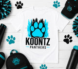 ED Koontz Elementary - You Choose The Shirt Style - Shirt Color is White