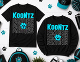 ED Koontz Elementary - You Choose The Shirt Style - Shirt Color is Black