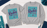 Rockwell Elementary Rockets - You Choose The Shirt Style - Shirt Color is Gray