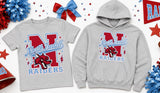 North Iredell Raiders - You Choose the Shirt Style - Shirt Color is Gray