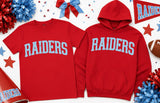 North Iredell Raiders - You Choose the Shirt Style - Shirt Color is Red