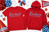 North Iredell Raiders - You Choose the Shirt Style - Shirt Color is Red