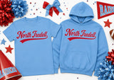 North Iredell Raiders - You Choose the Shirt Style - Shirt Color is Light Blue