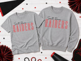 South Rowan Raiders - You Choose the Shirt Style - Shirt Color is Gray