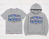 Southeast Middle School - You Choose the Shirt Style - Shirt Color is Gray
