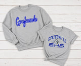 Statesville High School - You Choose The Shirt Style & Design - Shirt Color Is Gray