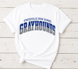Statesville High School - You Choose The Shirt Style & Design - Shirt Color Is White
